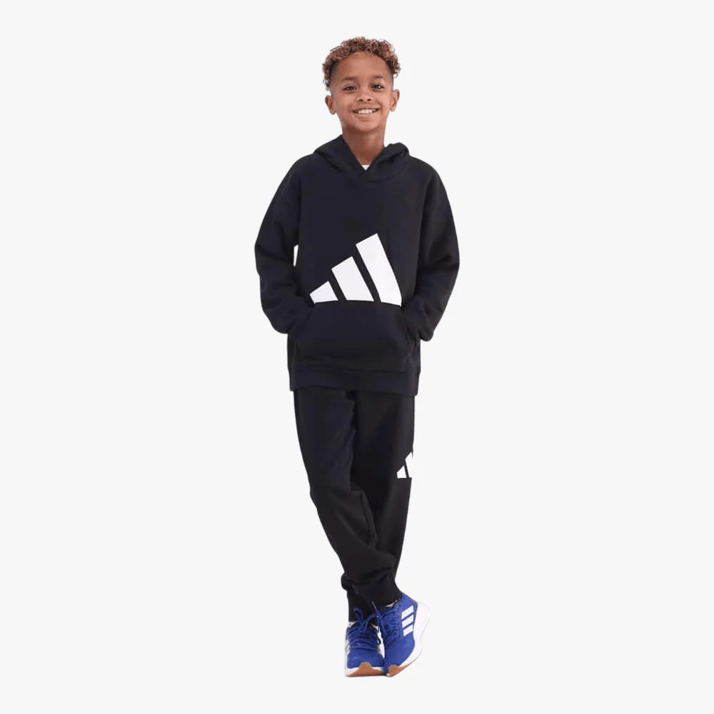 Adidas Boys Bl Ft Hoodie Black