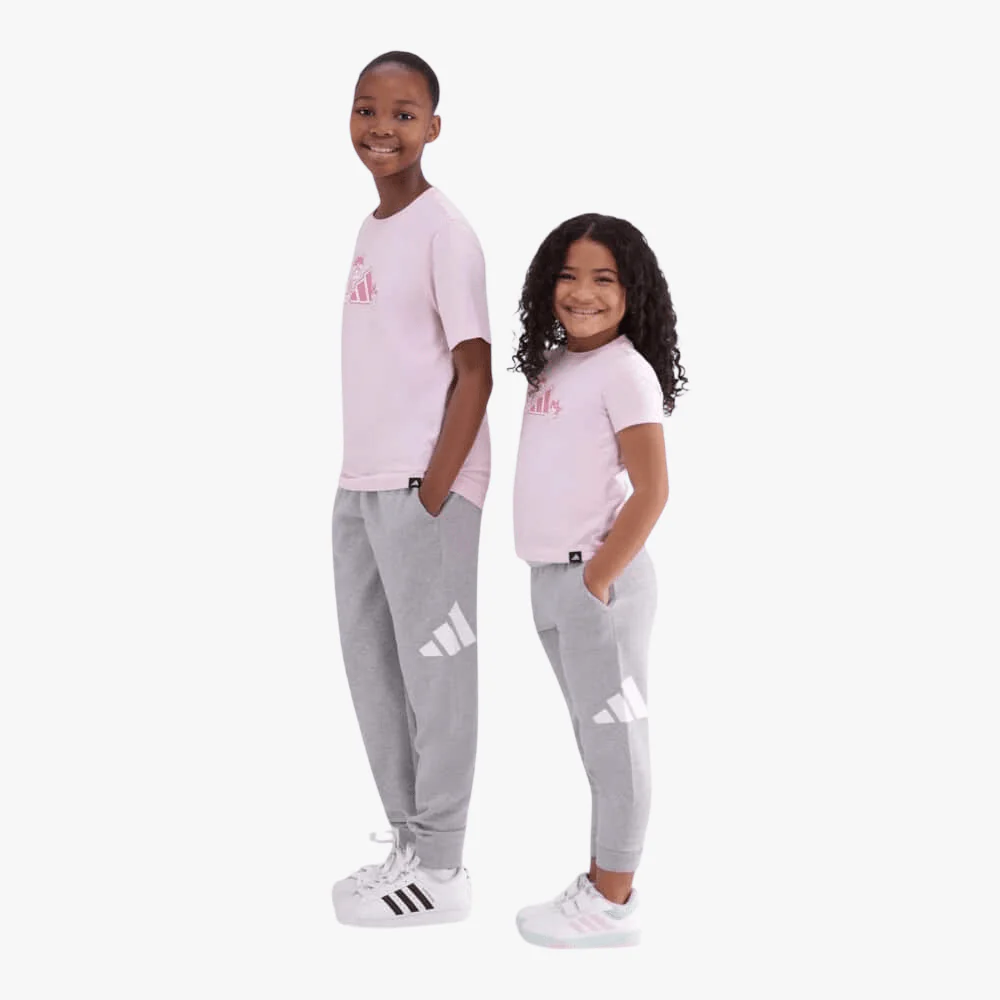 Adidas Girls Essential Joggers Grey