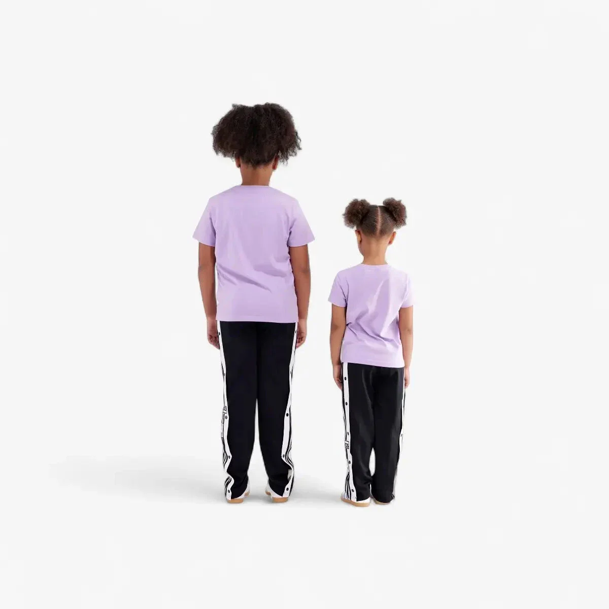Adidas Girls Tref Short Sleeve Tee Powder Plum - Image 4