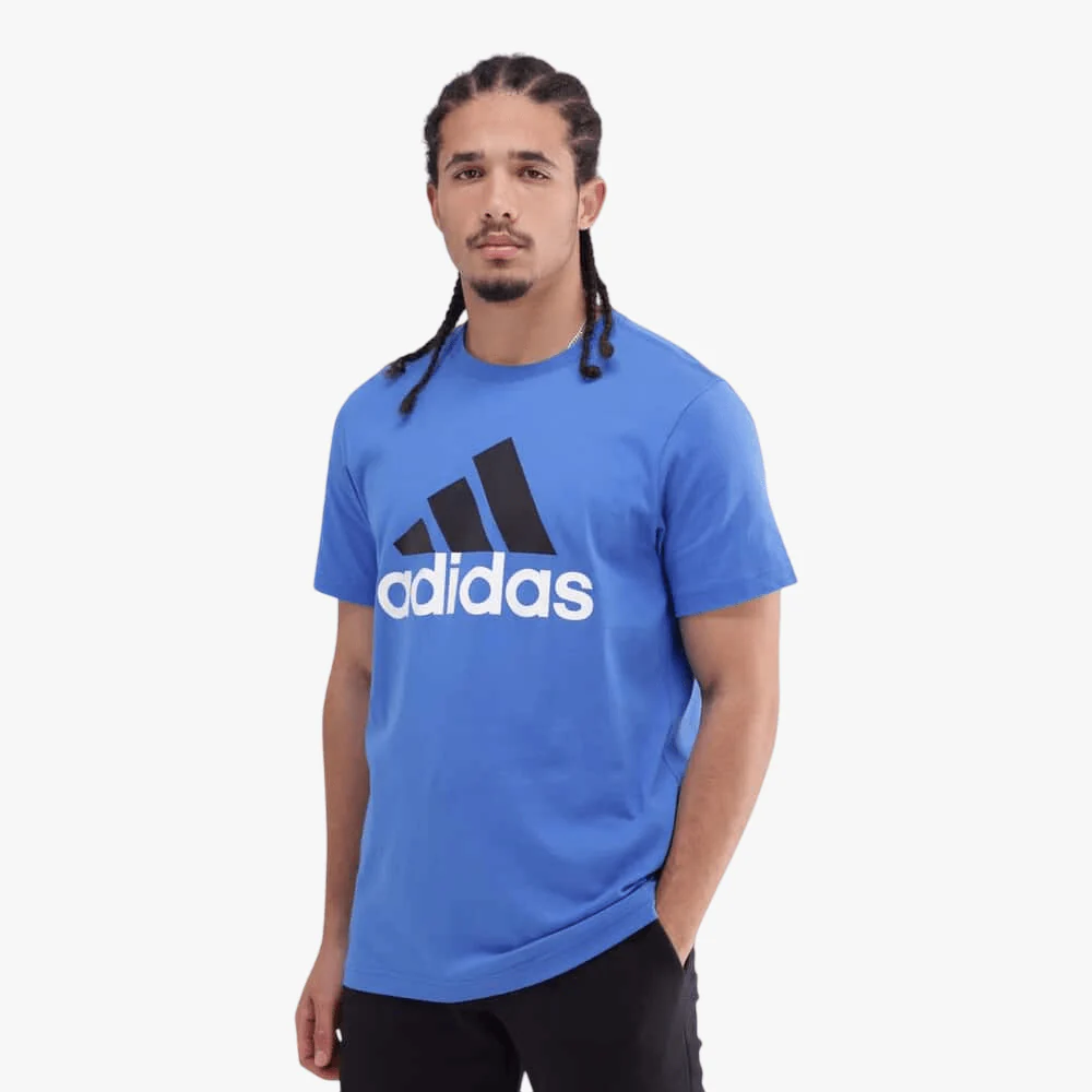Adidas Mens Bl Sj Short Sleeve Tee Bright Royal