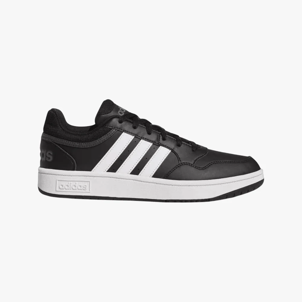 Adidas Mens Hoops 3.0 Core Black Grey Six