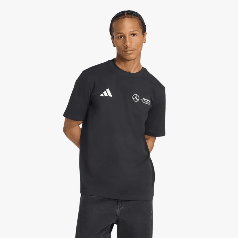 Adidas Mens Mercedes - Amg Petronas Formula One Team Graphic Tee Black
