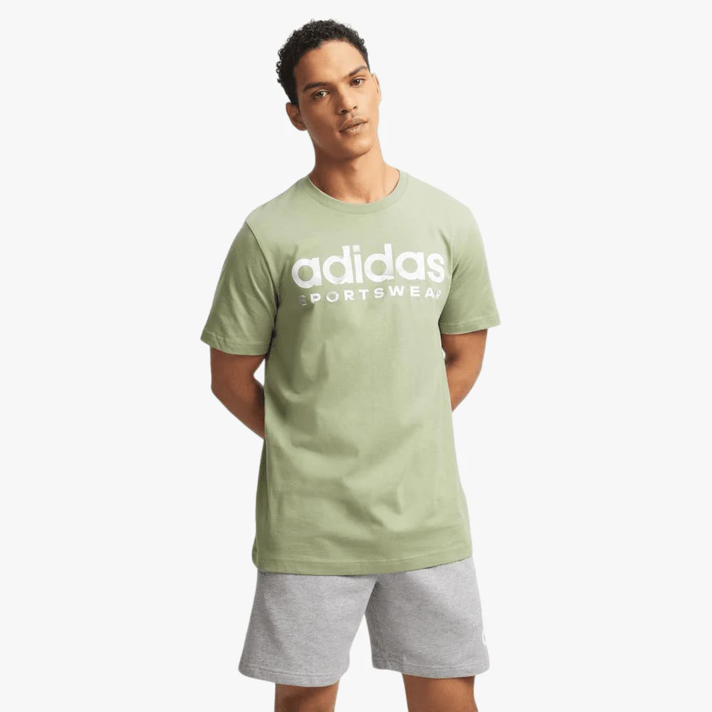 Adidas Mens Tiro Short Sleeve Tee Green