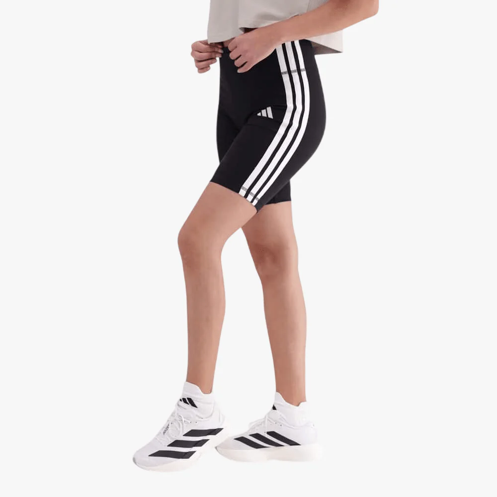 Adidas Womens 3S Sj Bike Shorts Black