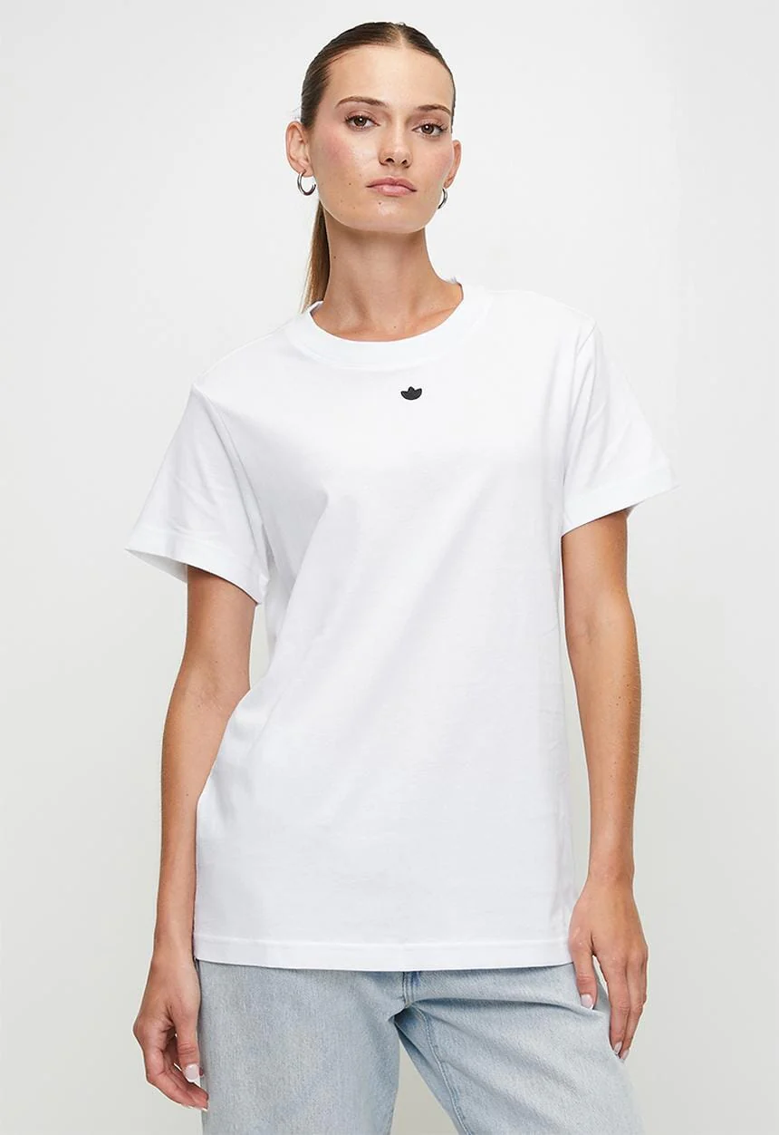 Adidas Womens Ess Trf Tee White