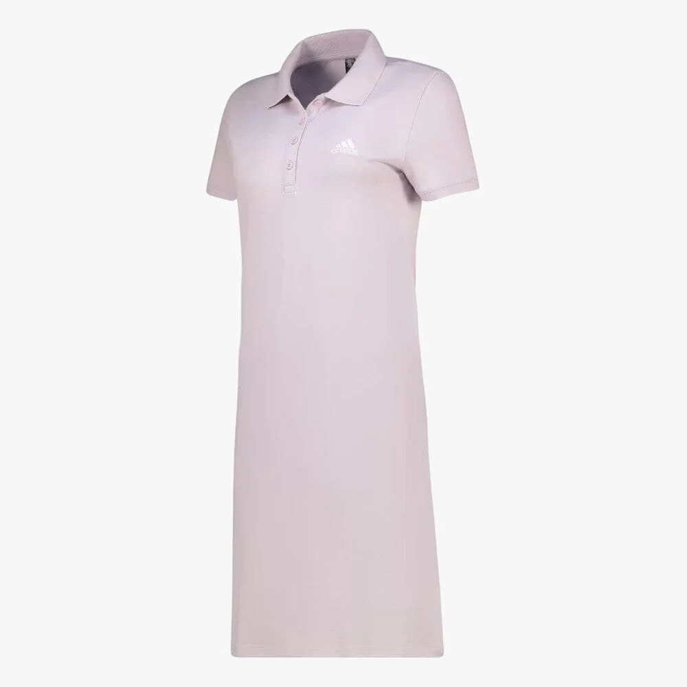 Adidas Womens Polo Dress Dusty Pink