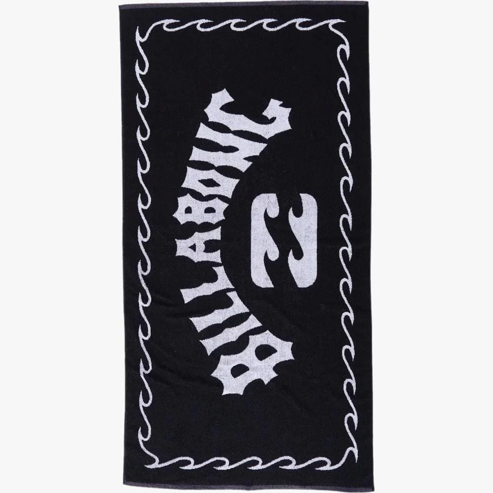 Billabong Arch Beach Towel Black