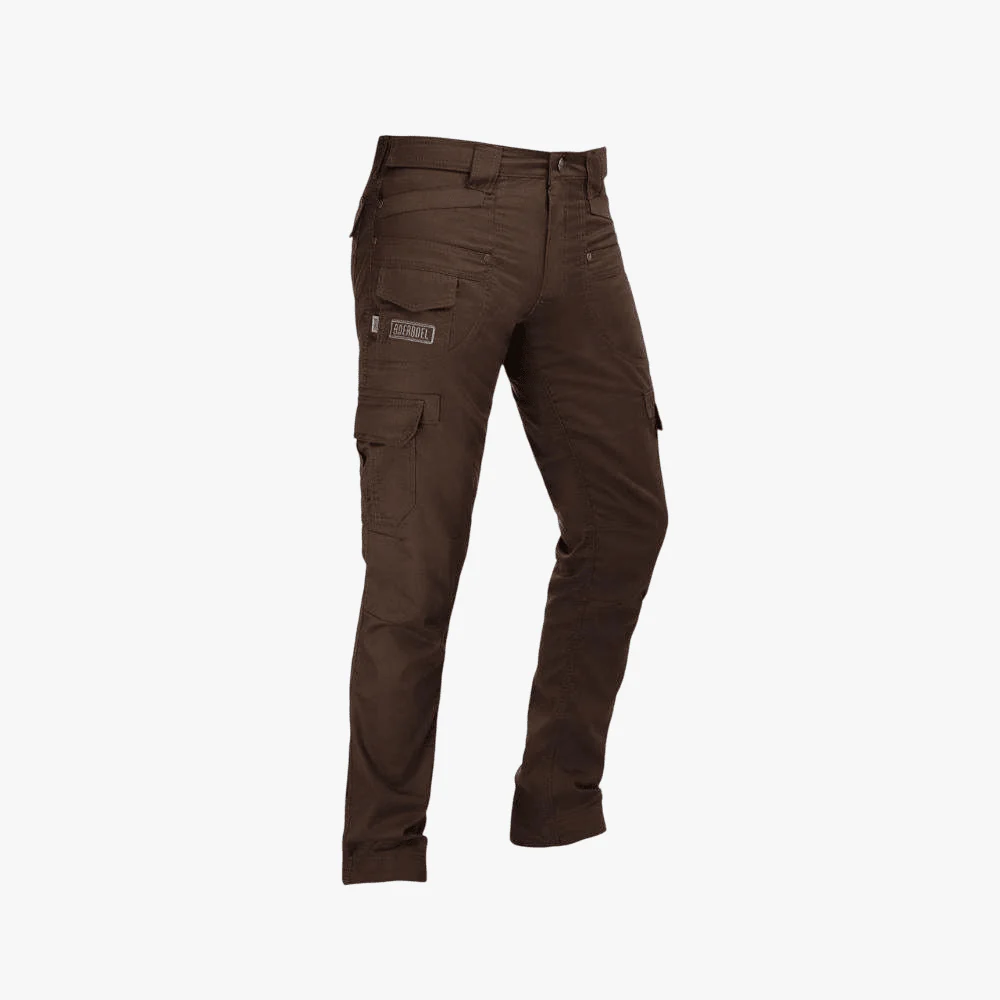 Boerboel Mens Adjystable Kalahari Cargo Pants Tobacco