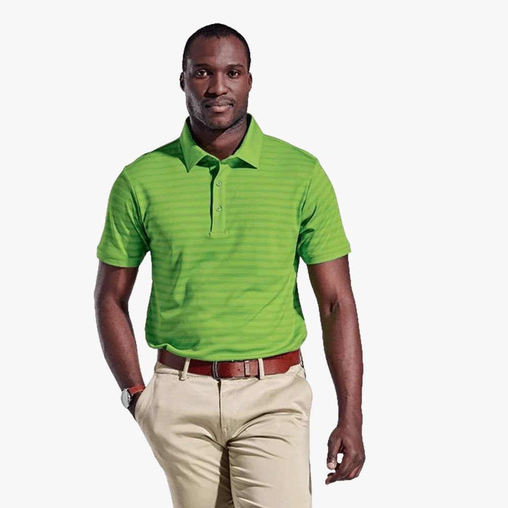 Brands Corp Ernie Else Short Sleeve Golfer  Green