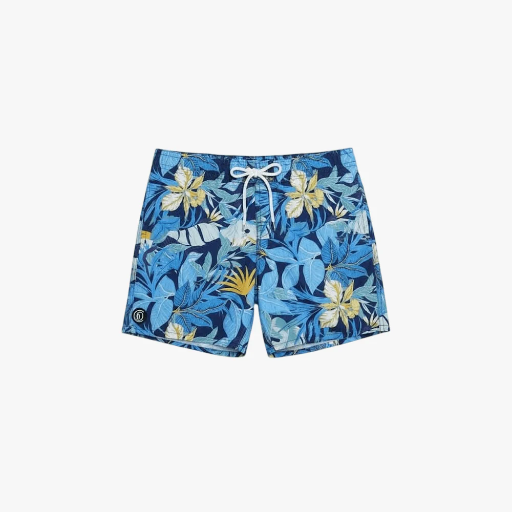 Brands Mens Swim Shorts Floral Blue