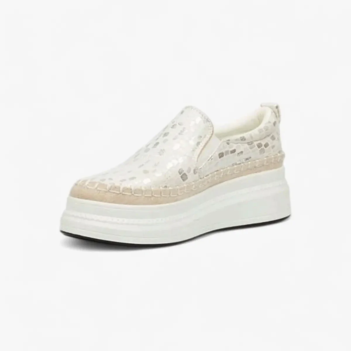 Butterfly Womens Senhora 24 Sneaker White - Image 3