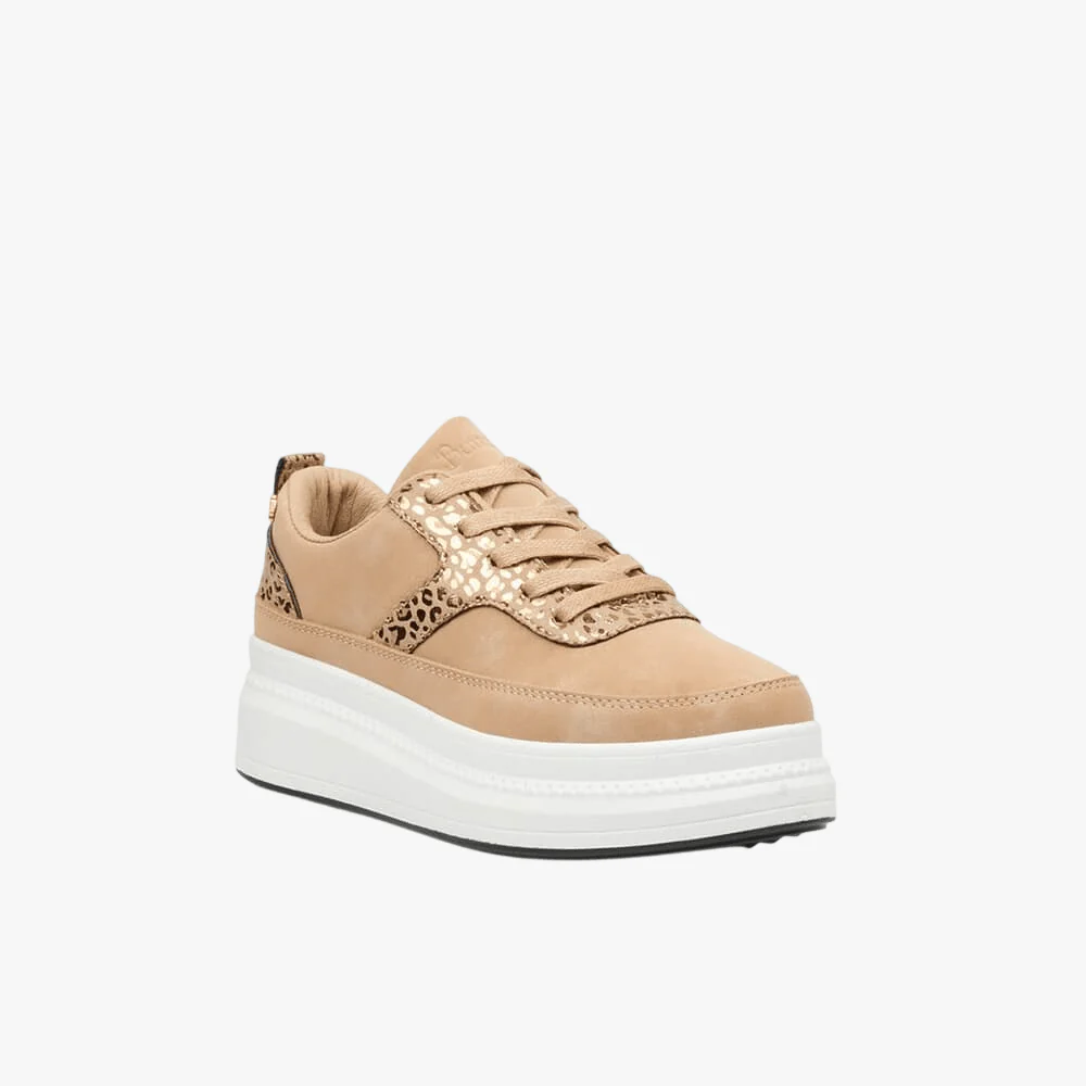 Butterfly Womens Senhora 26 Sneaker Taupe