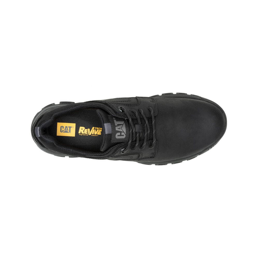 Caterpillar Mens Threshold Lace Up Low Shoe Black - Image 4