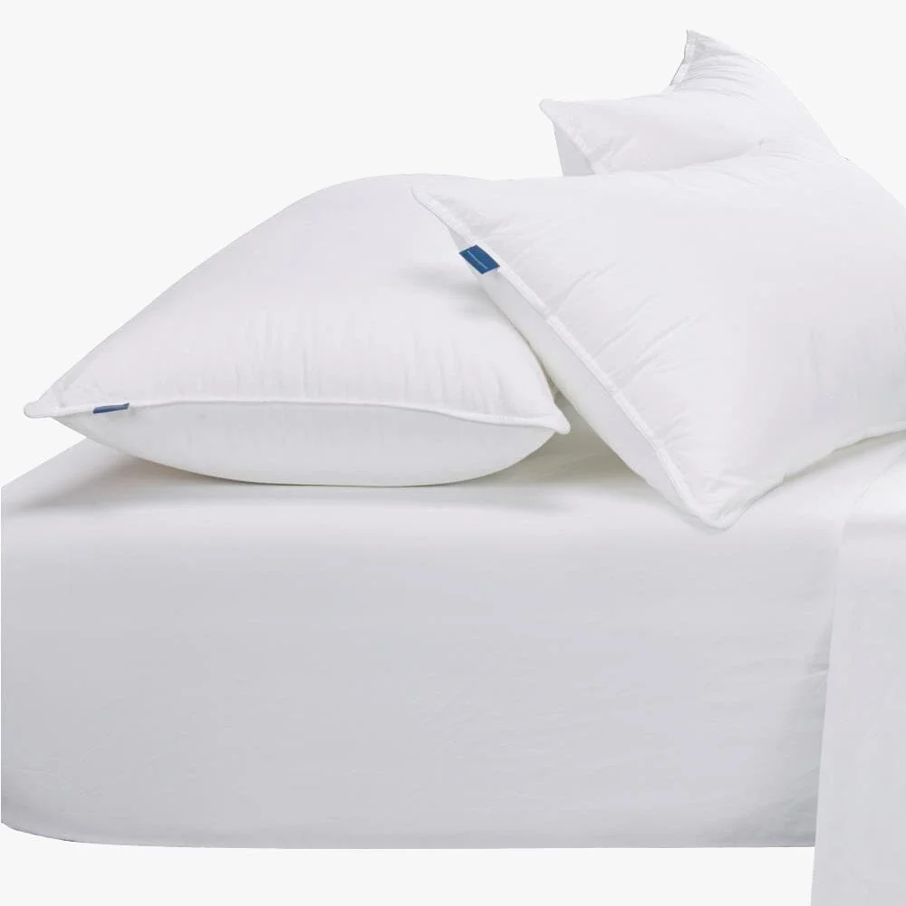Cotton Co 400 Thread King Fitted Sheet 182X190+40 White