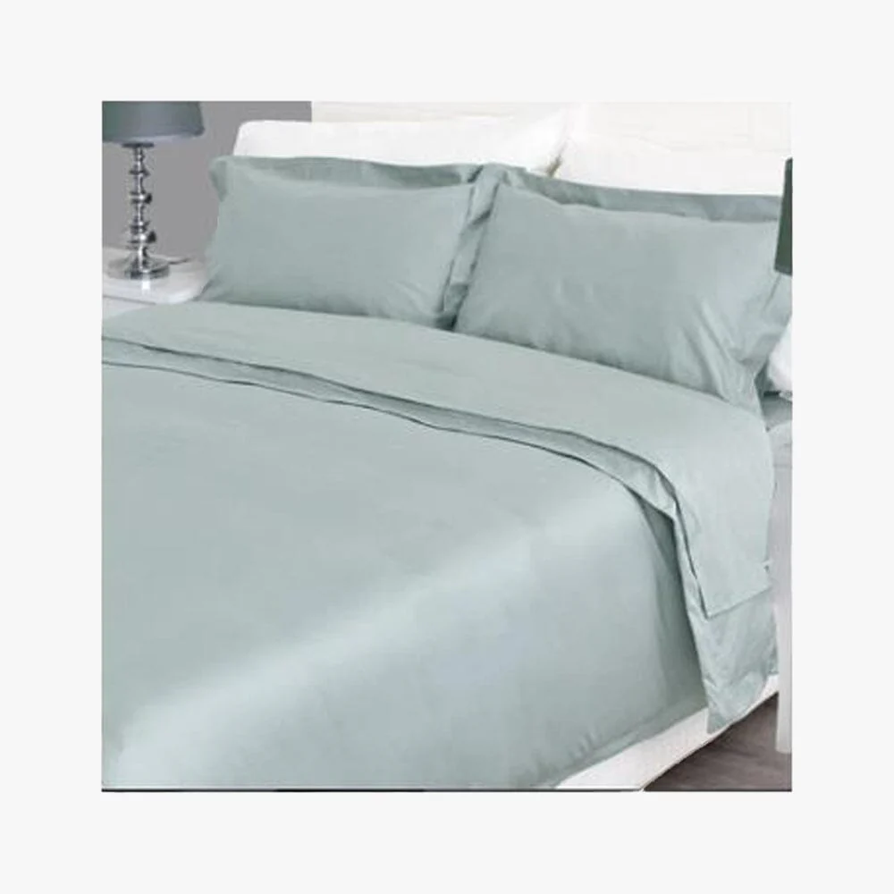 Cotton Co 4Oo Thread Standard 45X70 Pillow Case 2 Pack Duck Egg