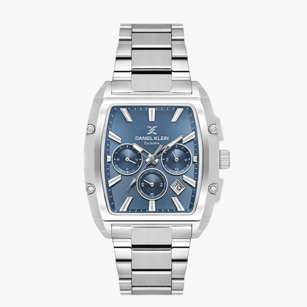 Daniel Klein Exclusive Blue Dial Multifunction Watch