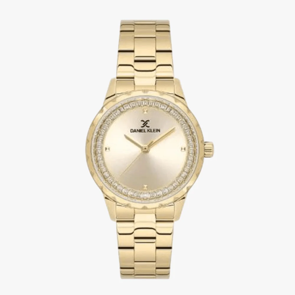 Daniel Klein Premium Champagne Dial Analogue Watch