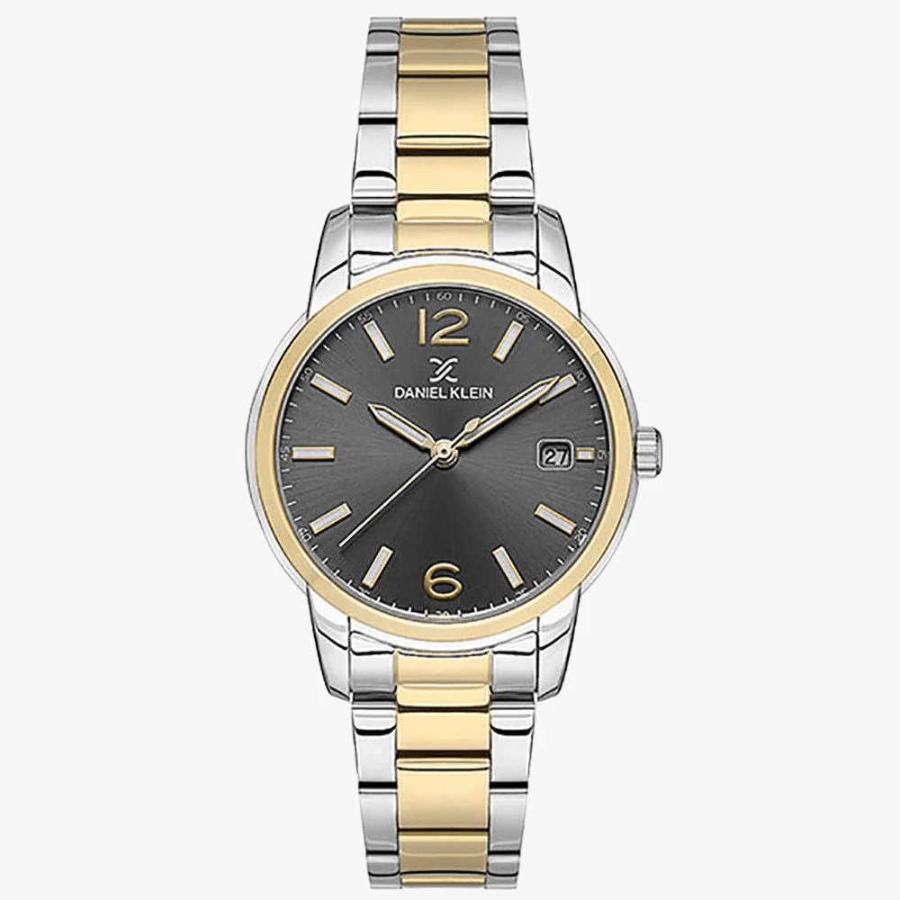 Daniel Klein Stainless Steel Black Dial