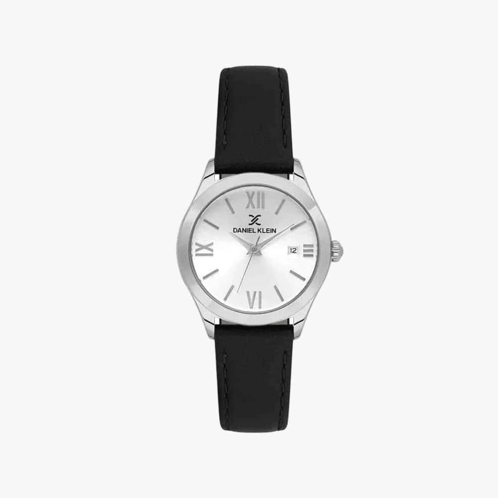 Daniel Klein Womens 3 Hands Silver Dial Watch
