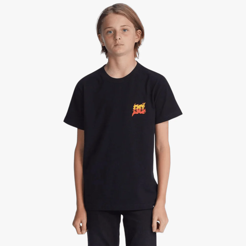 Dc Boys Burner Short Sleeve Tee Black