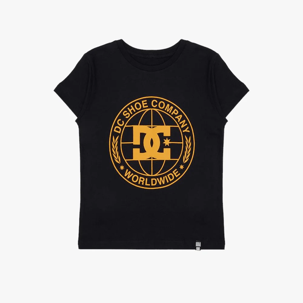 Dc Boys Pressed Short Sleeve Tee Black