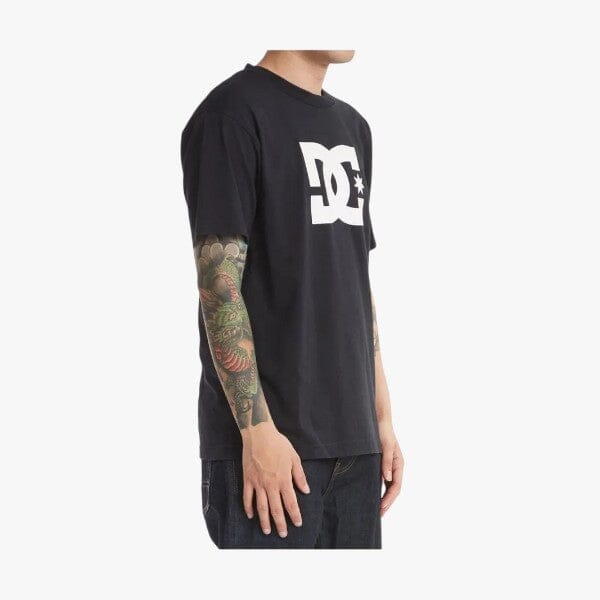 Dc Mens Dc Star Short Sleeve Tee Black - Image 2