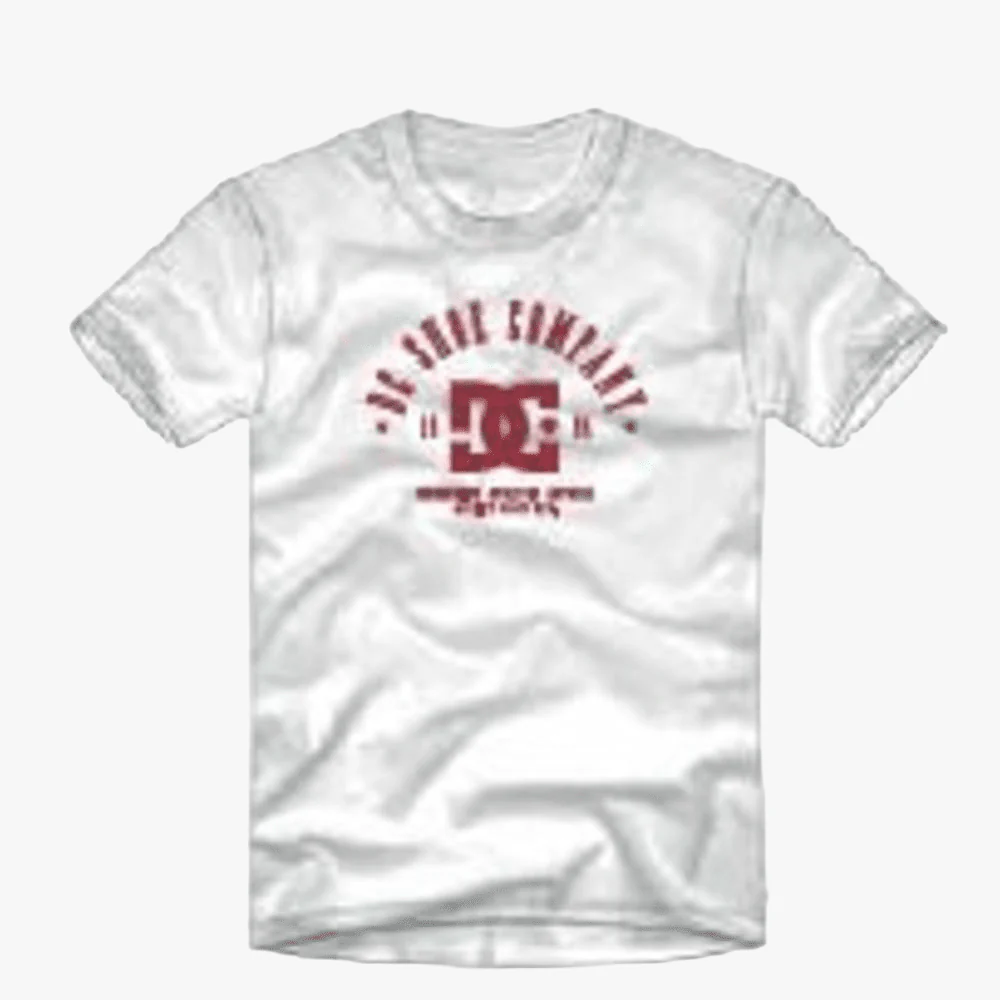 Dc Mens Session Short Sleeve Tee White