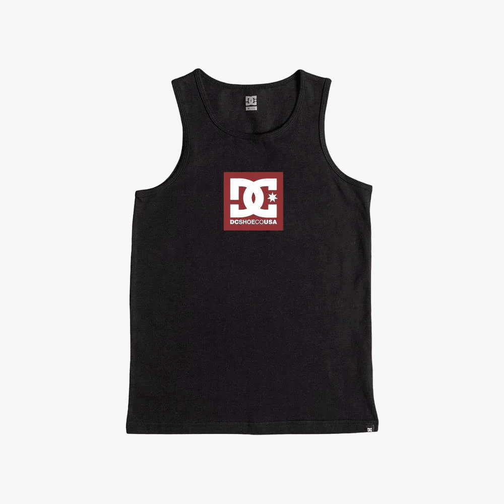 Dc Mens Square Star Vest Black