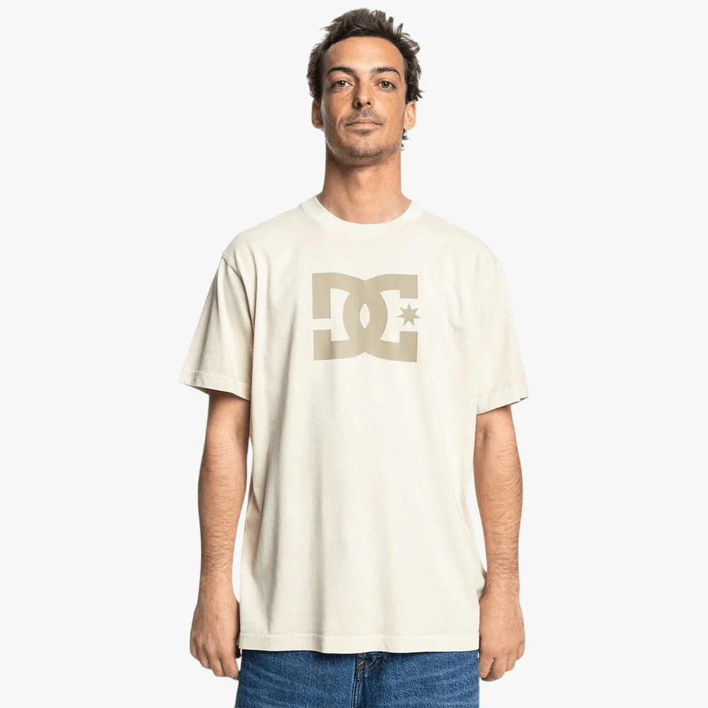 Dc Mens Star Short Sleeve Tee Pelican
