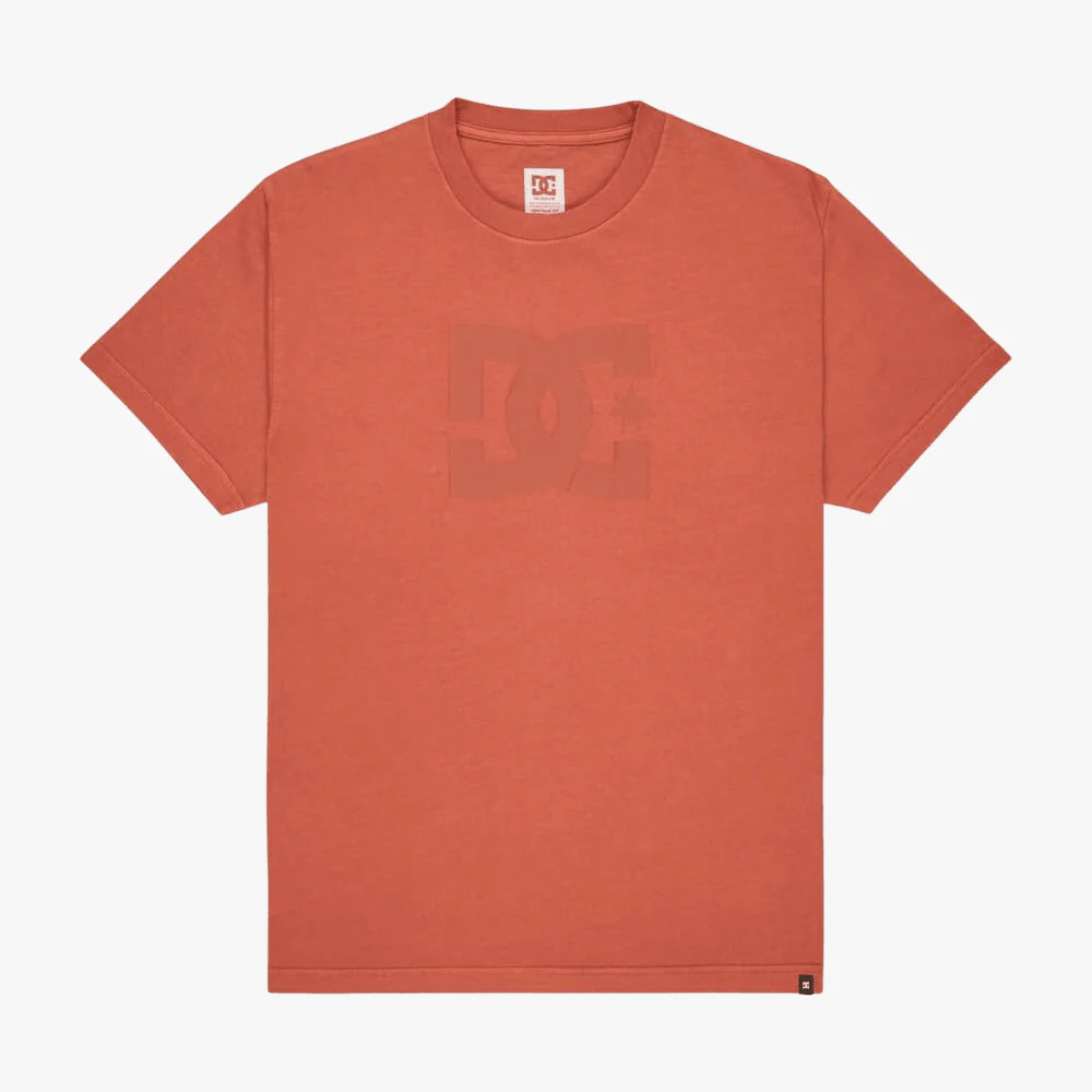 Dc Mens Star Short Sleeve Tee Picante