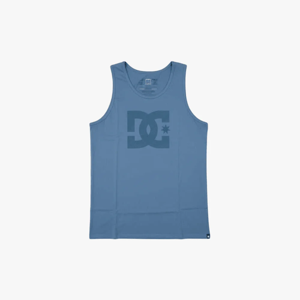 Dc Mens Star Tank Dark Denim