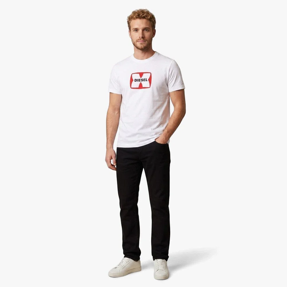 Diesel Mens X Logo Tee White
