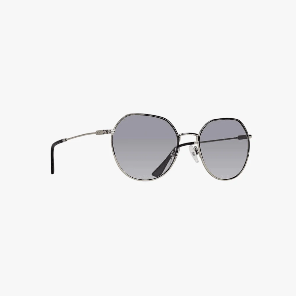 Dot Dash Jitters Sunglasses Silver Grey