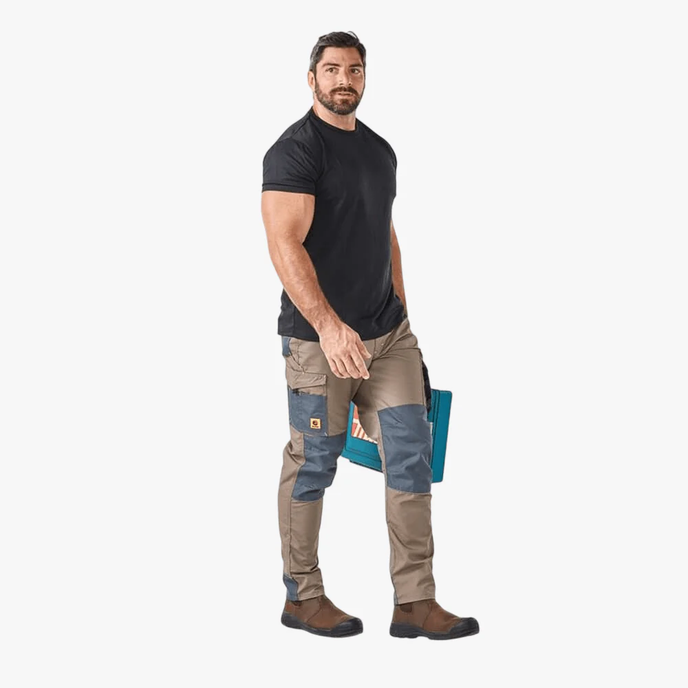 Dromex Mens Utility Cargo Pants Sand