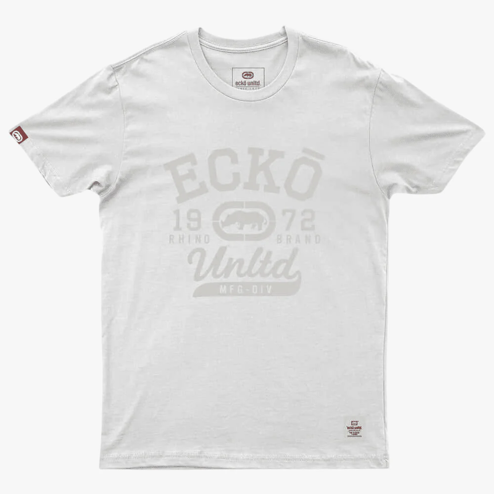 Ecko Mens Core Short Sleeve Tee White