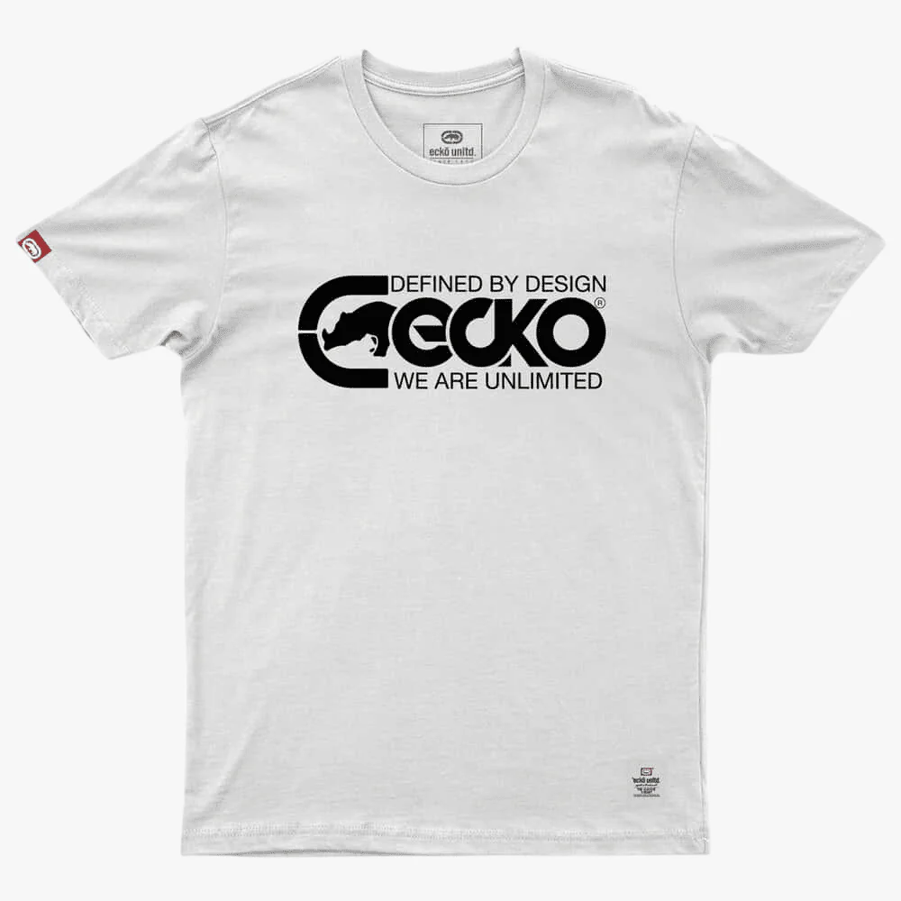 Ecko Mens Core Short Sleeve Tee White