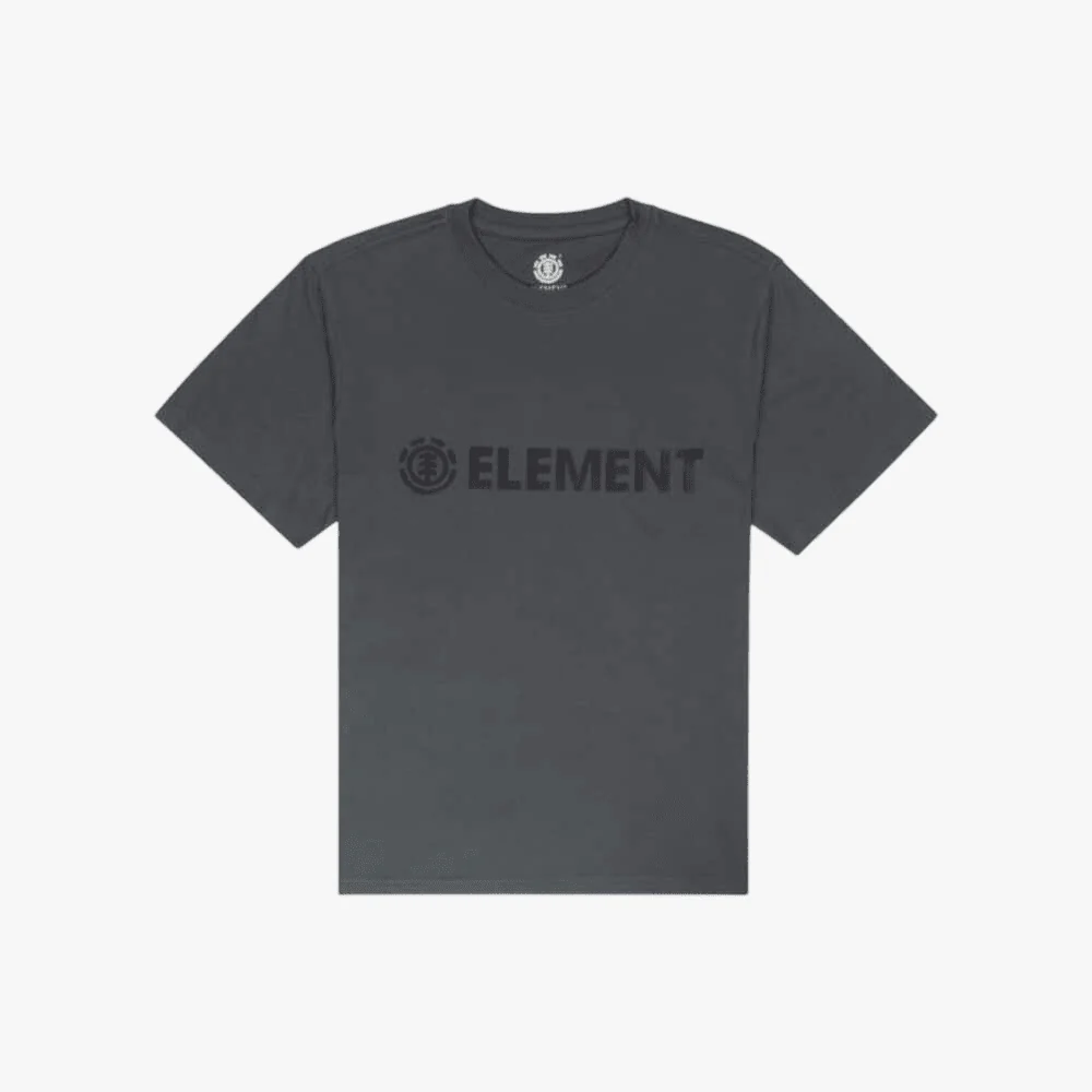 Element Mens Blazin Short Sleeve Tee Dark Denim