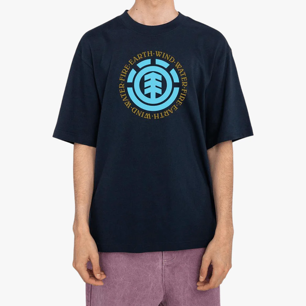 Element Mens Bp Seal Short Sleeve Tee Midnight Navy