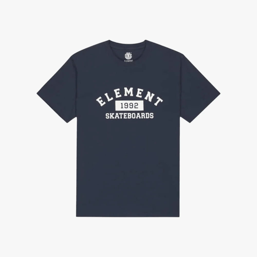 Element Mens Home Team Short Sleeve Tee Eclipse Navy