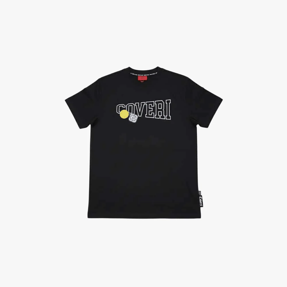 Enrico Coveri Mens Bling Tee Black