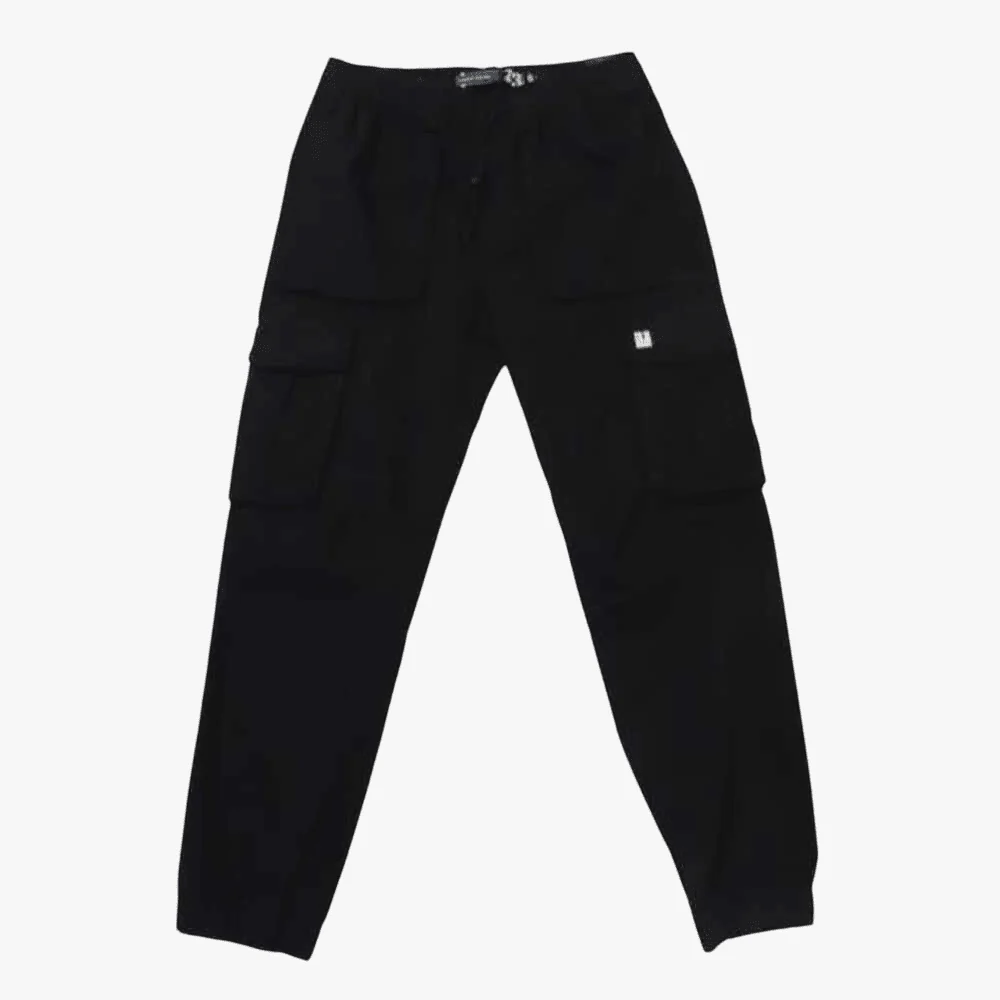 Enrico Coveri Mens Cargo Pants Black