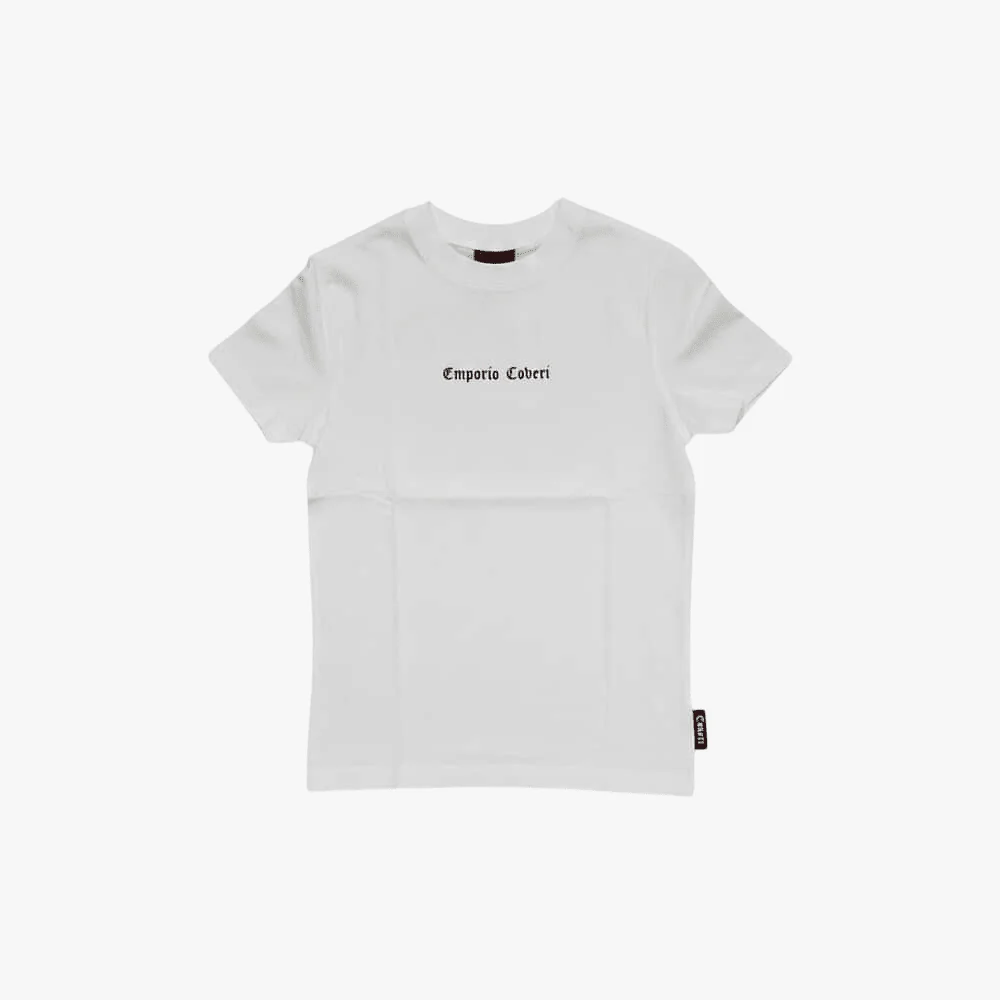 Enrico Coveri Mens Short Sleeve Tee Off White