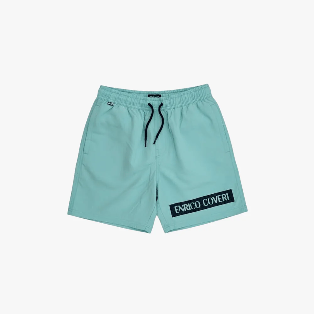 Enrico Coveri Mens Swim Shorts Azure