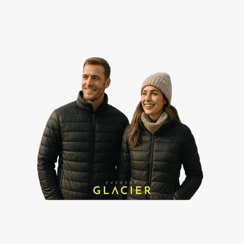 Everest Glacier Puffer Jacket Black