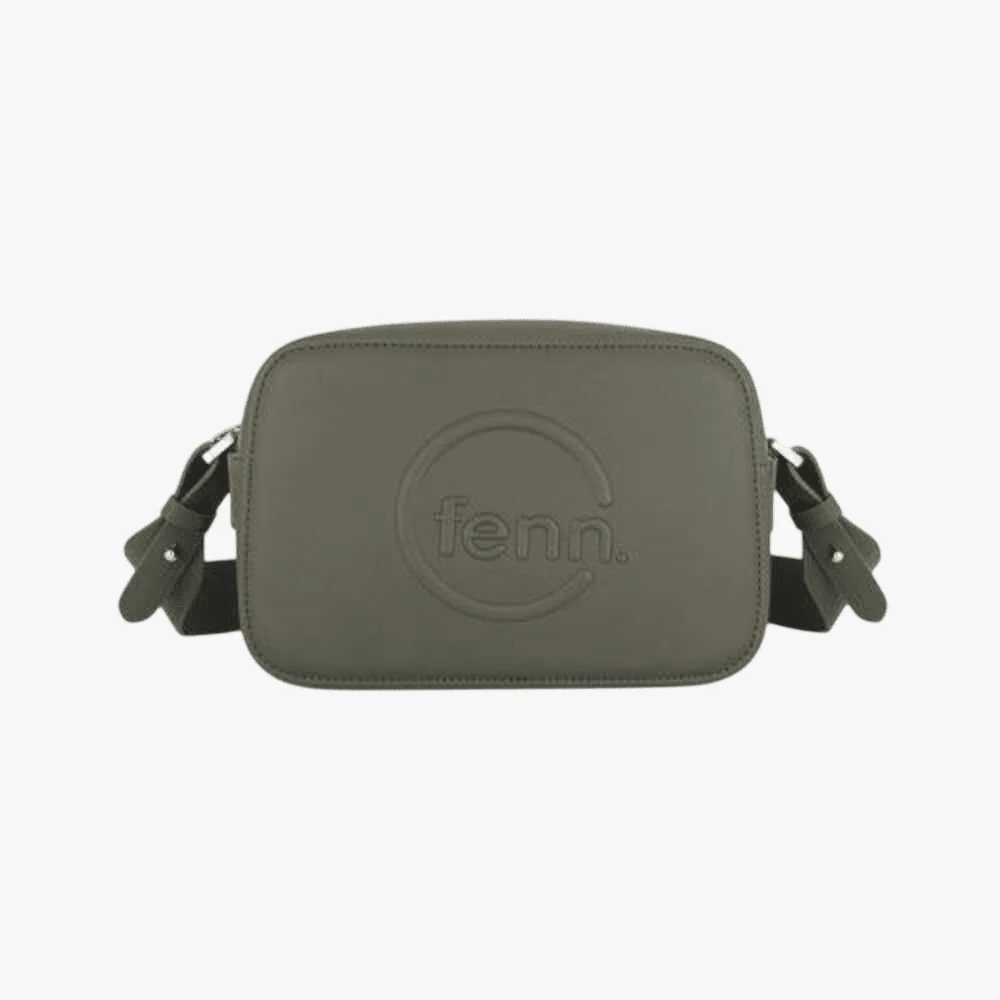 Fenn Army Green Gold Crossbody Bag