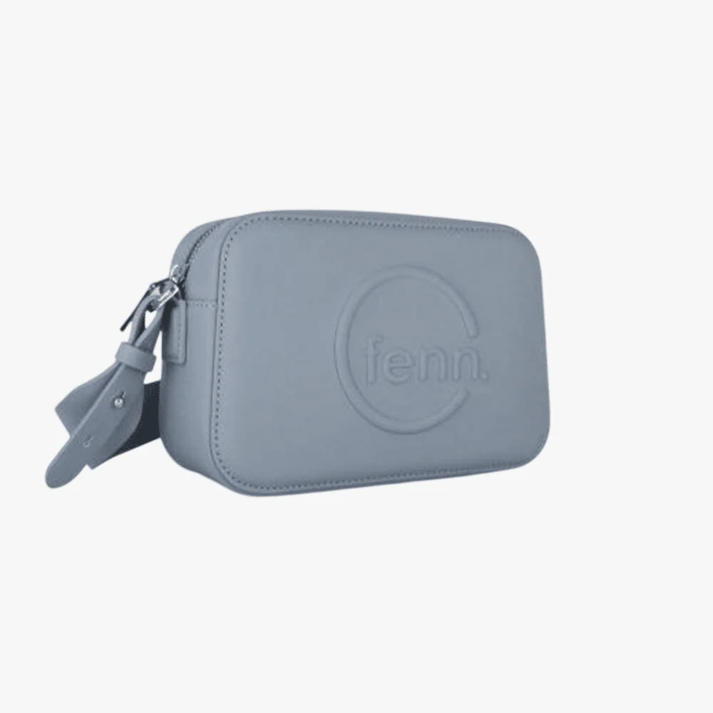 Fenn Blue Haze Silver Crossbody Bag