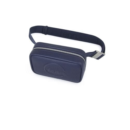 Fenn Pouch Strap Navy Silver Handbag - Image 2