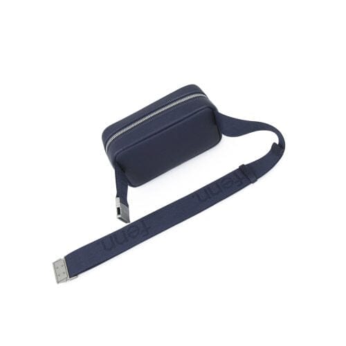 Fenn Pouch Strap Navy Silver Handbag - Image 4