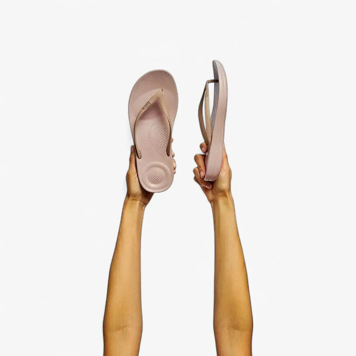 Fit Flop I Qushion Beige Sandal - Image 2