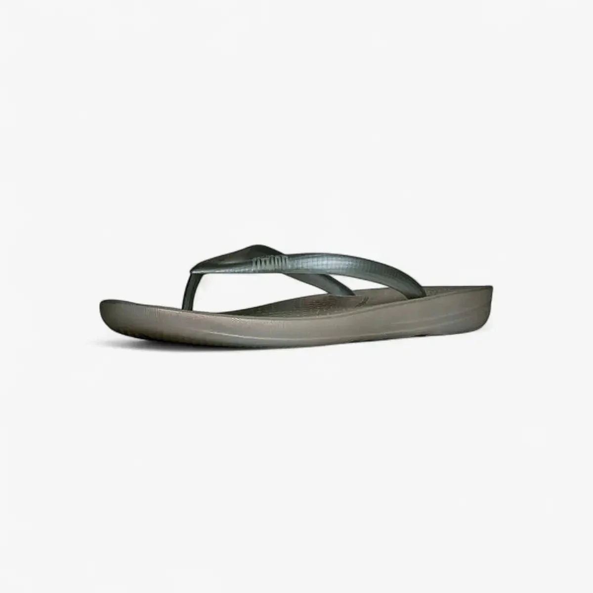 Fit Flop I Qushion Silver Sandal - Image 2